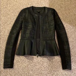 Like New black leather bagatelle top